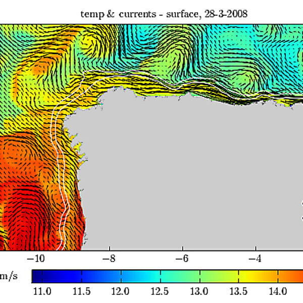 modelling currents and temperature